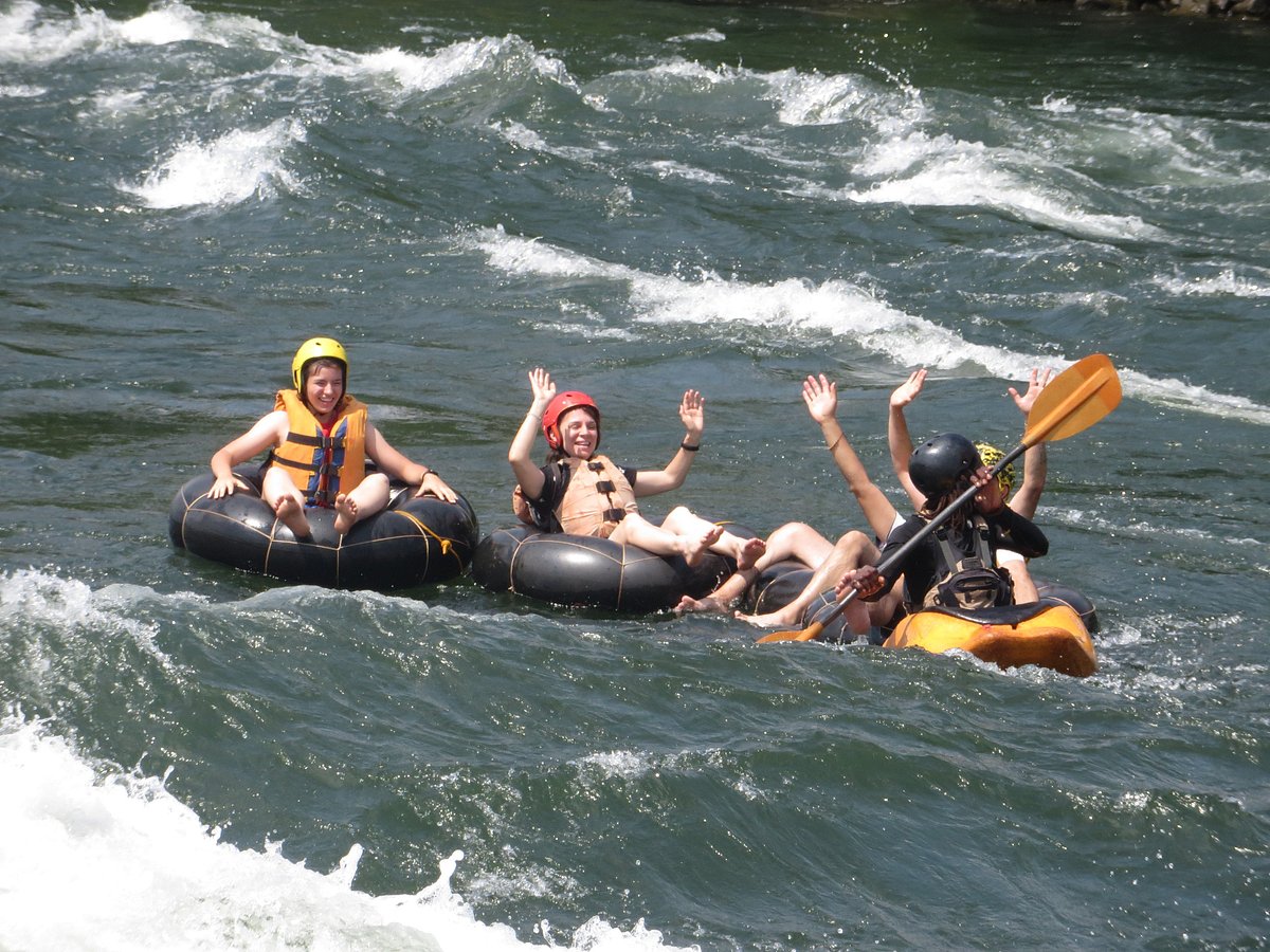 Tubing and kayaking on the Nile